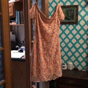 Off the shoulder dress